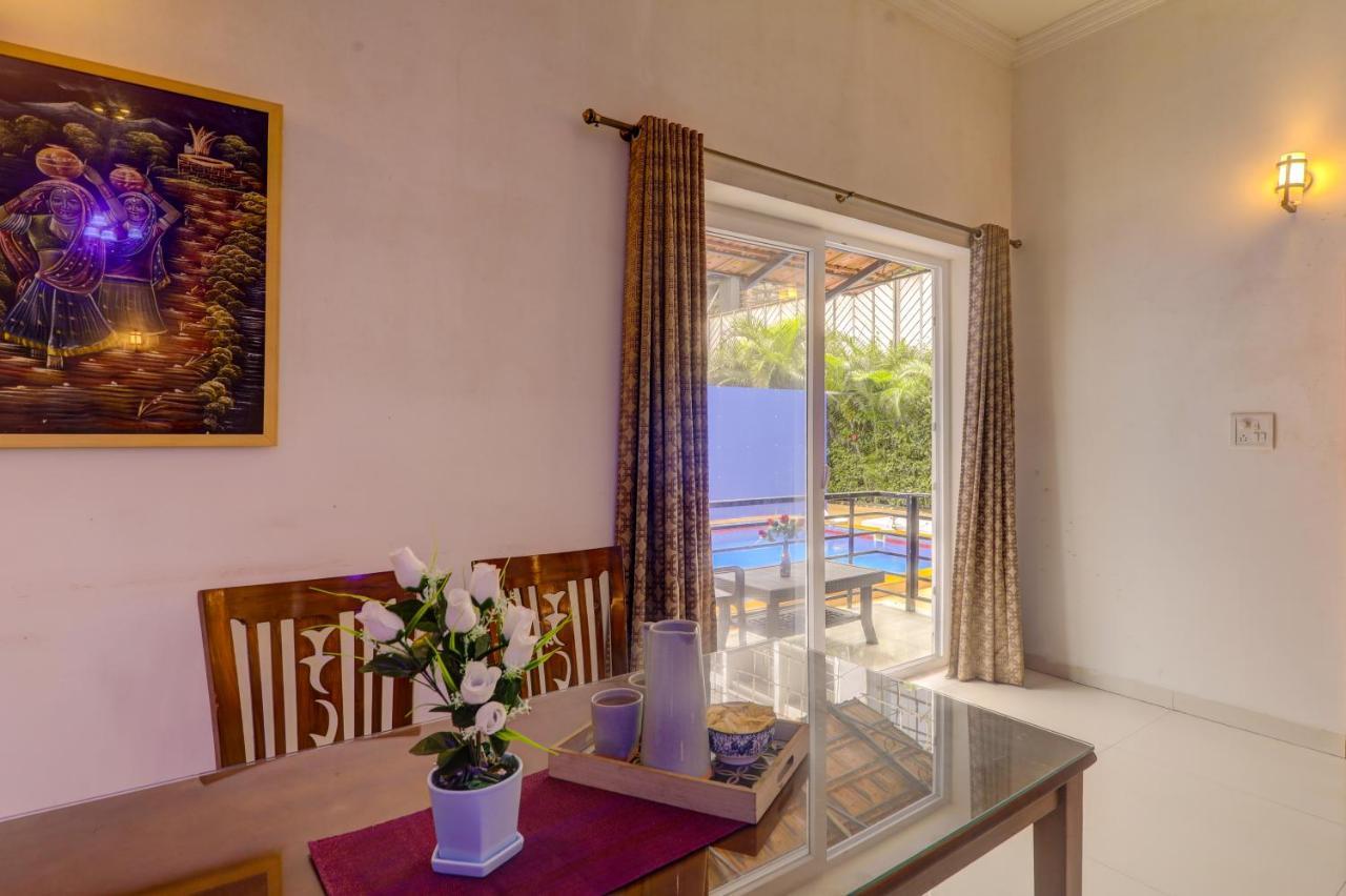 Ludo Private Pool Villa, Wifi-Caretaker-Parking, North Goa Baga Kültér fotó