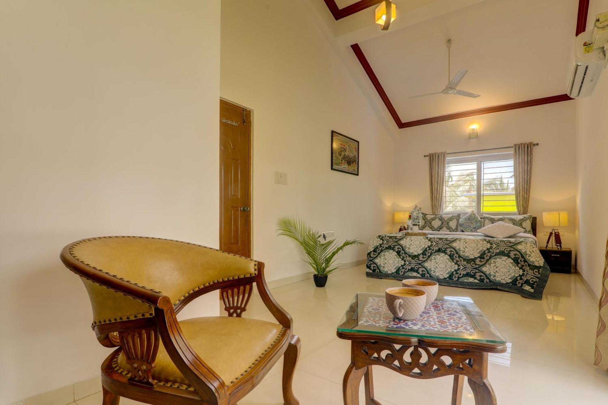 Ludo Private Pool Villa, Wifi-Caretaker-Parking, North Goa Baga Kültér fotó