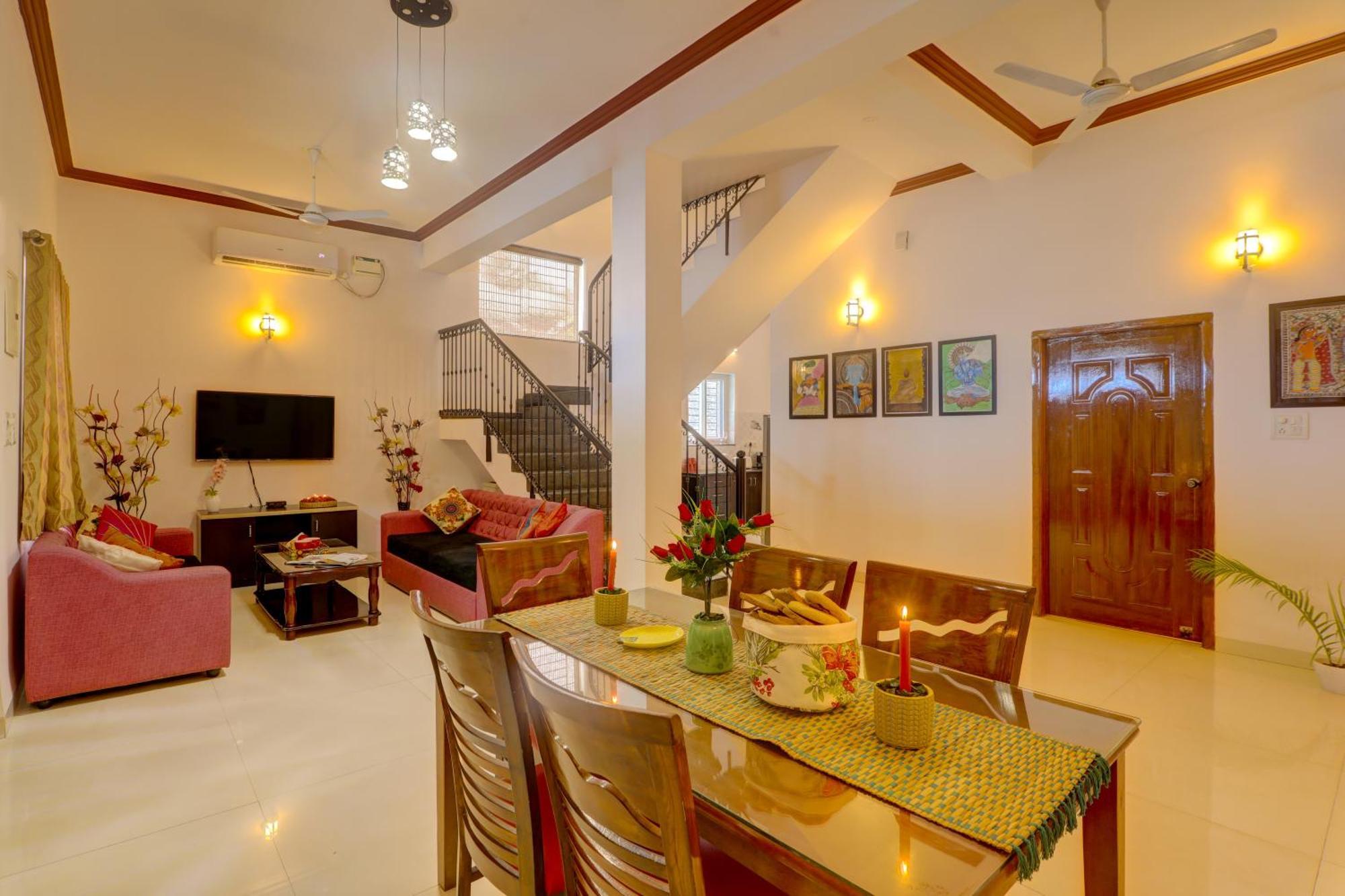 Ludo Private Pool Villa, Wifi-Caretaker-Parking, North Goa Baga Kültér fotó