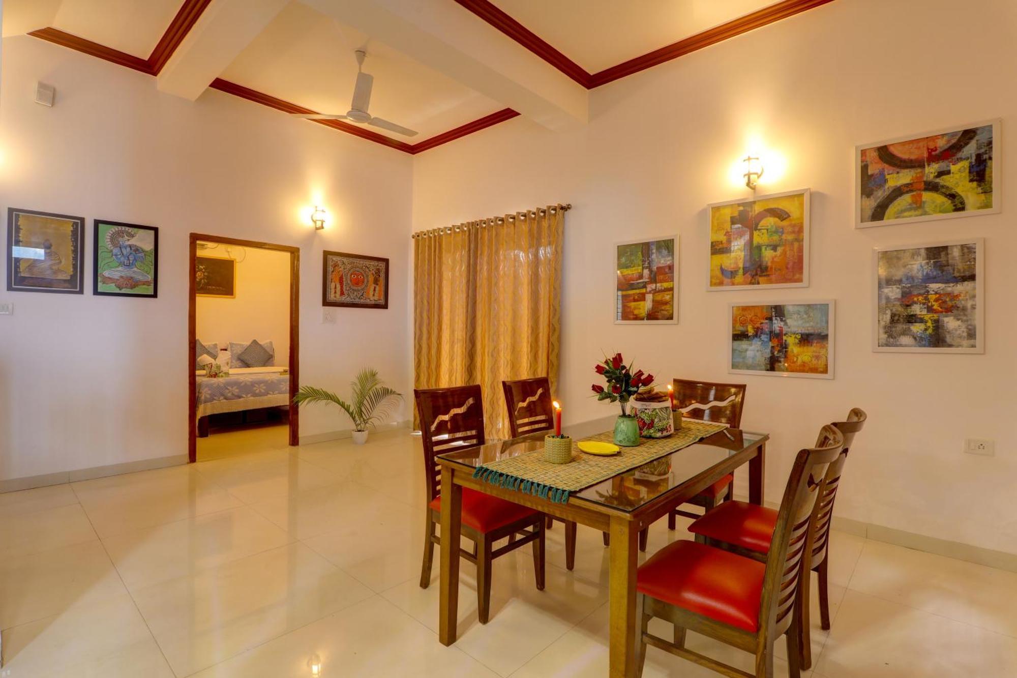 Ludo Private Pool Villa, Wifi-Caretaker-Parking, North Goa Baga Kültér fotó